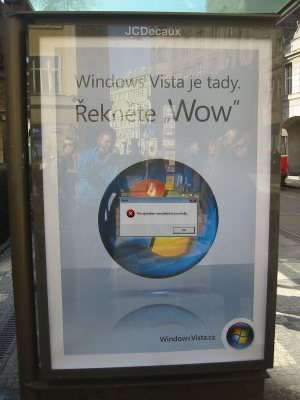 Windows Vista Error Sticker